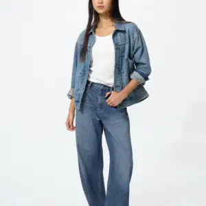 Womens High Waist Baggy Jeans | Stretchable Wide Leg Denim | Loose Fit Korean Style Casual Jeans