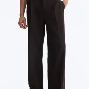 Men Loose Fit Pleated Trousers | Korean Style Pants | Formal Casual Trousers